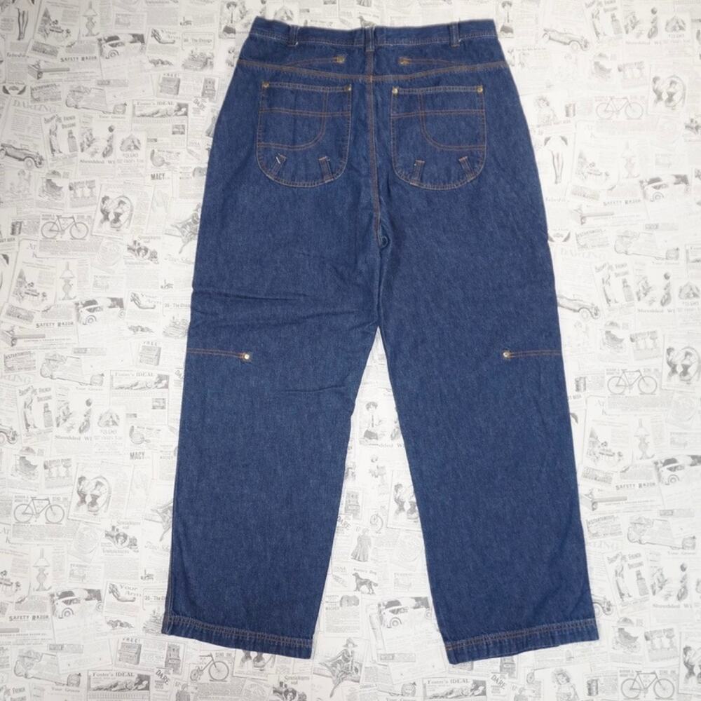 40 - Vintage Y2K denim blues Merrill Forbes carpenter jeans